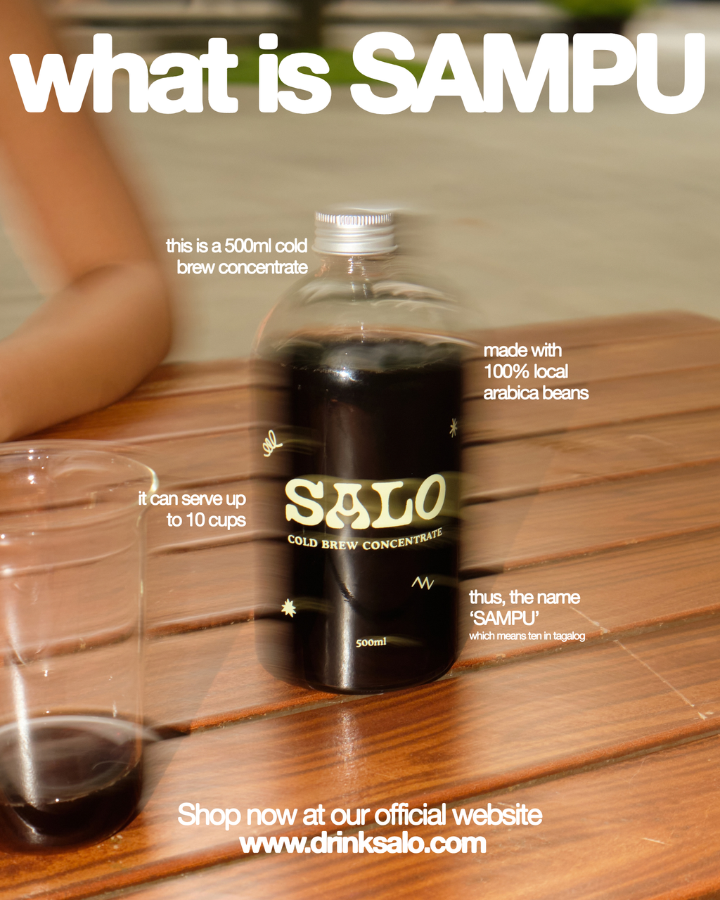 SAMPU - 500ml Cold Brew Concentrate