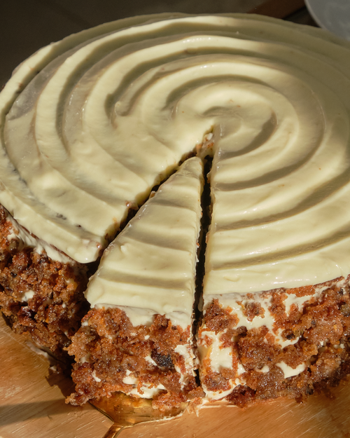 BROWN BUTTER CARROT CAKE