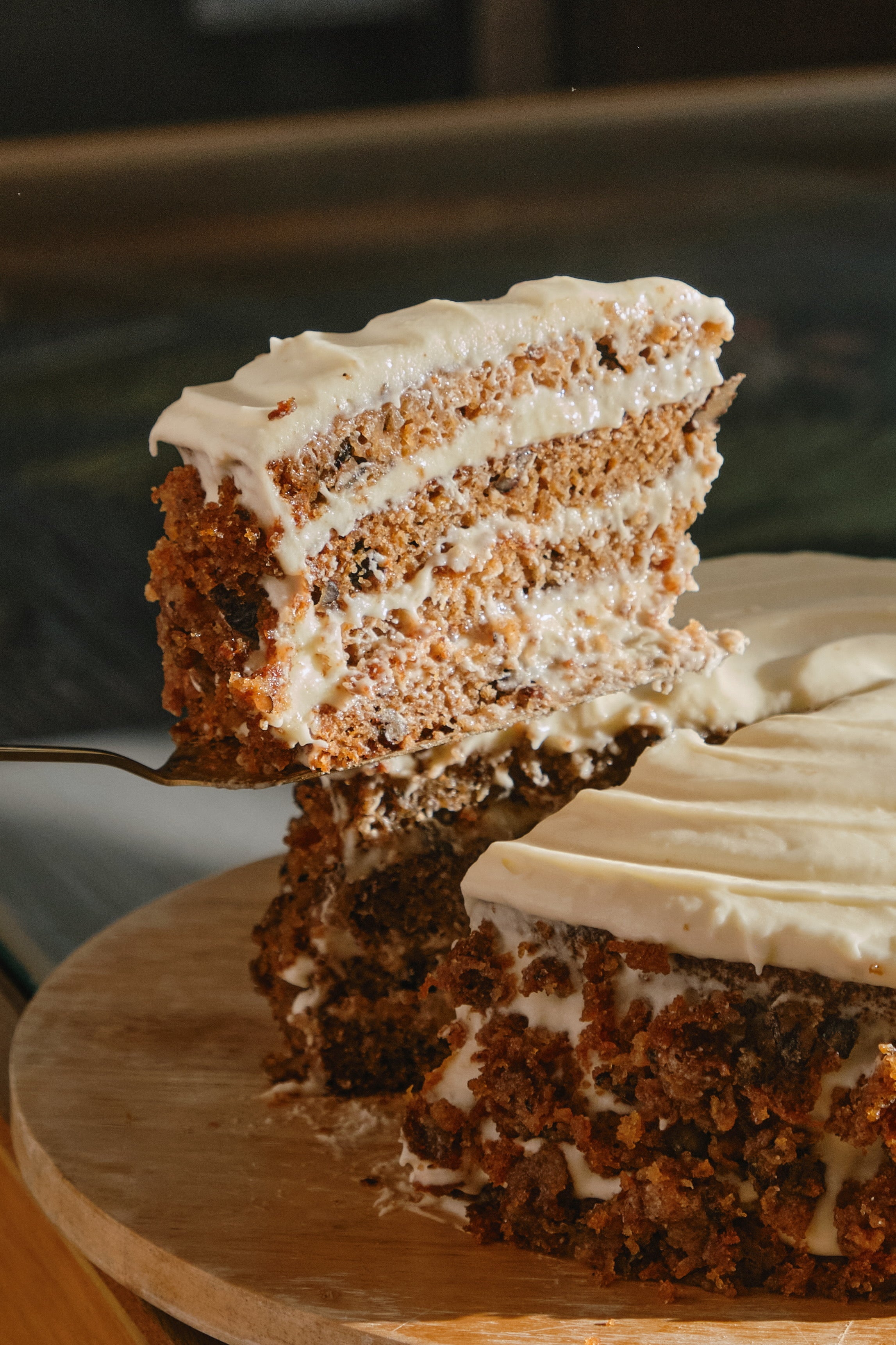 BROWN BUTTER CARROT CAKE